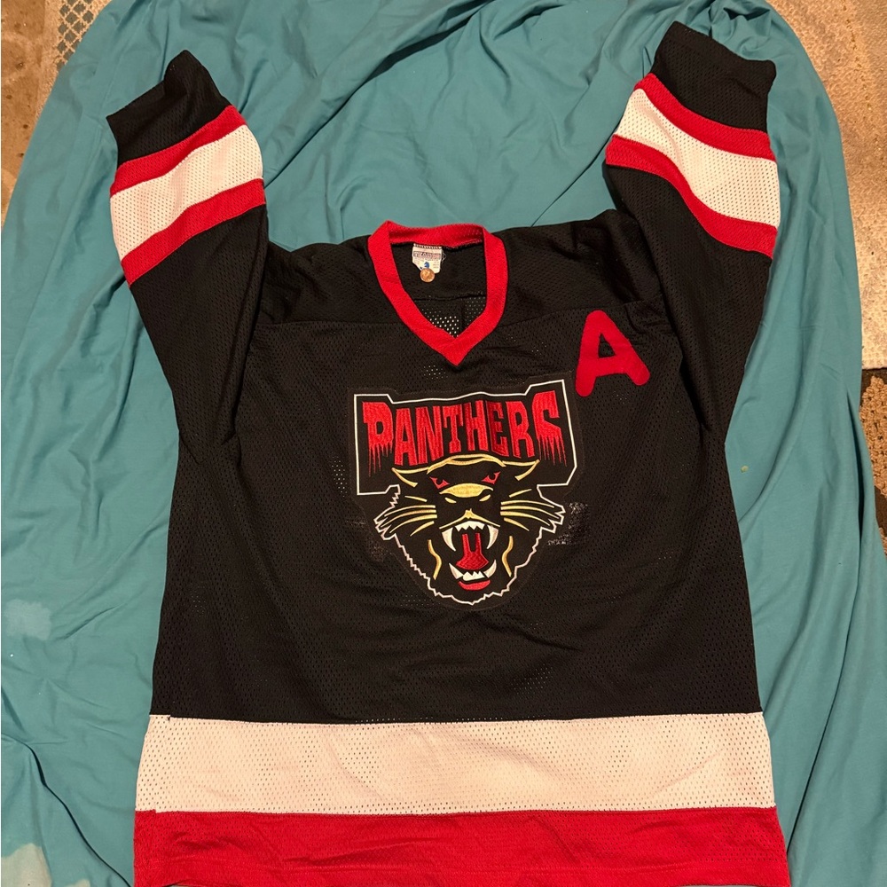 Canadian minor league hockey jersey Piedmont Panthers. Great look size XL
